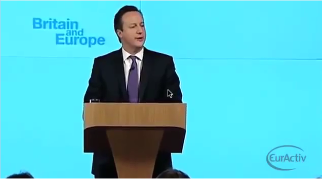 David Cameron Full Speech- Britain and Europe